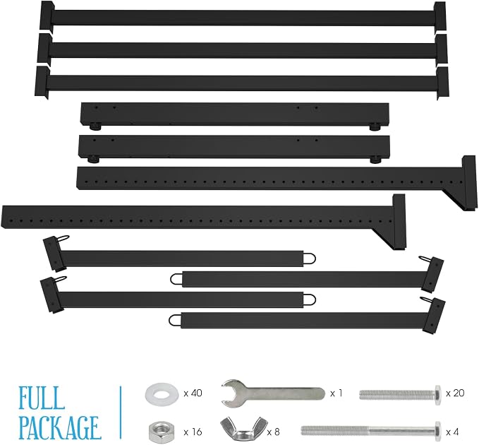 Adjustable Kayak Storage Rack, Freestanding Sup Storage Stand, Weatherproof - Image 5
