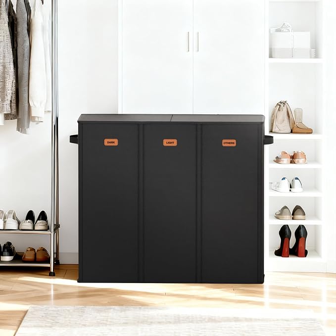 185L Laundry Hamper 3 Section - Image 7