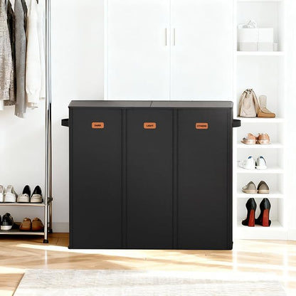 185L Laundry Hamper 3 Section - Image 7
