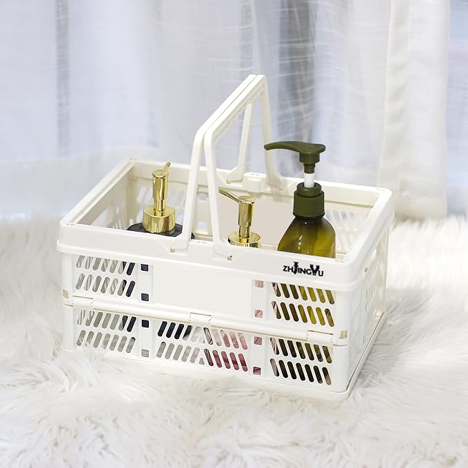 Plastic crates for storage, plastic baskets for organizing, 14.96x9.84x7.87" | - Image 5