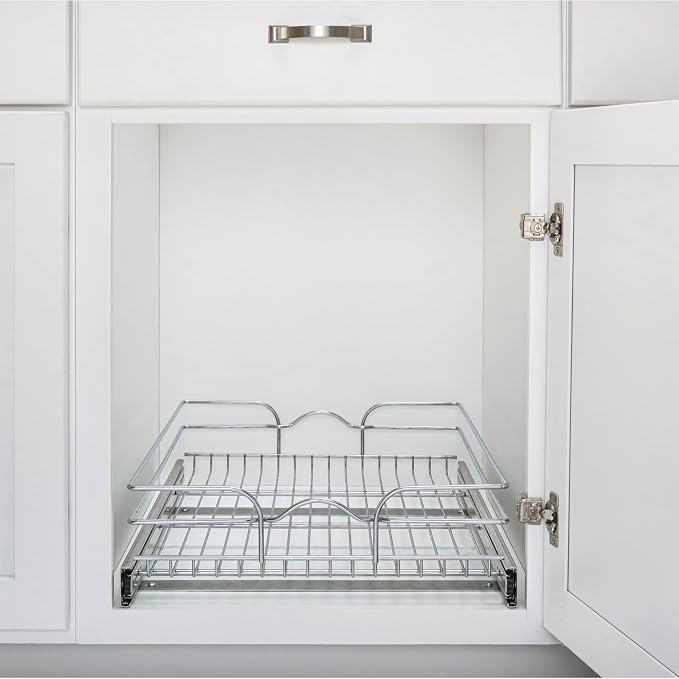 Rev-A-Shelf Kitchen Cabinet Wire Pullout Shelf and Drawer Organizer Pantry - Image 7