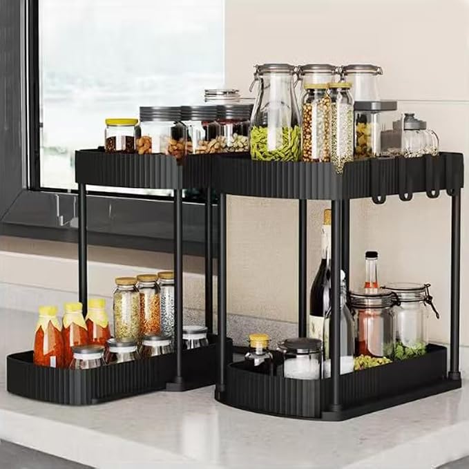 Multi-Purpose Pull-Out Storage Organizers, Under Sink & Cabinet Storage - Image 2
