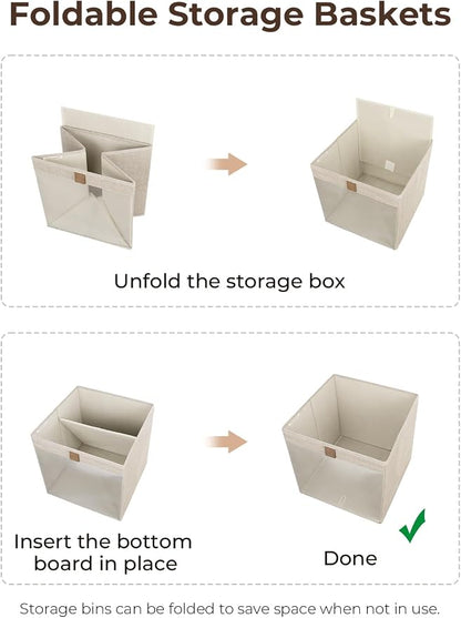 StorageWorks 13x13 Storage Cubes, Closet Storage Bins - Image 7
