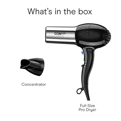 Conair Hair Dryer, 1875W Full-Size Hair Dryer - Image 9