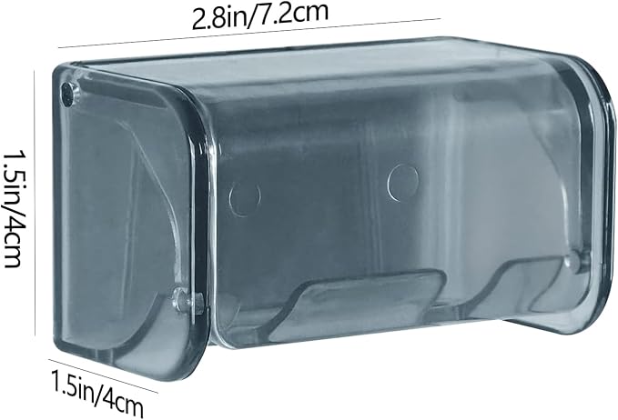 2 PCS Wall-Mounted Toothbrush Holder - Image 6