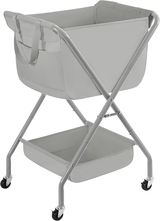 STORAGE MANIAC Collapsible Laundry Cart by STORAGEMANIAC