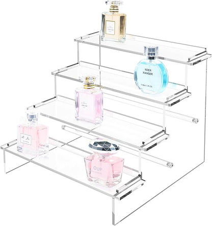 ULENDIS 4 Tier Acrylic Display Stands Organizer by ULENDIS