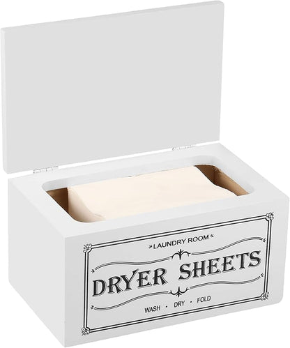 Dryer Sheet Holder and Lid, Dryer Sheet Container, Laundry Pods Dispenser by Unknown