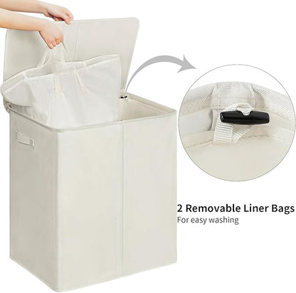 WOWLIVE 180L Double Laundry Hamper - Image 5