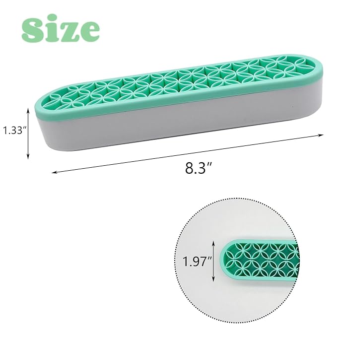 TANG SONG 1 PC Silicone Make up Brush Holder Cosmetic Storage Box Desktop - Image 2