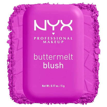 NYX PROFESSIONAL MAKEUP Buttermelt Powder Blush, Fade and Transfer-Resistant - Image 11