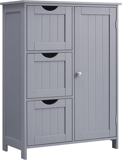 VASAGLE Floor Storage Cabinet, Freestanding Storage Unit by Unknown