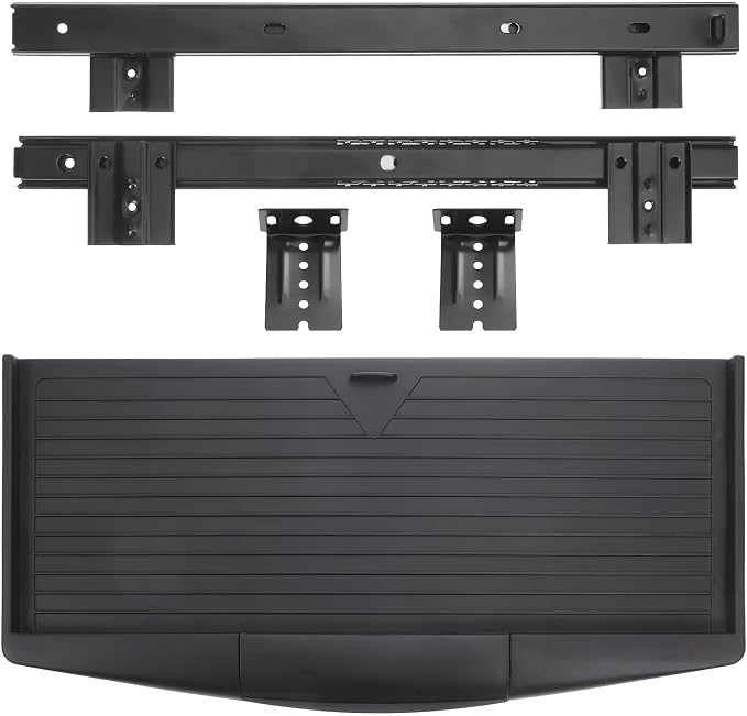 TEHAUX Under-Desk Keyboard Tray 20.67×9.06 in – Adjustable Slide-Out Drawer & by TEHAUX