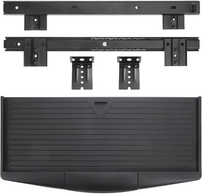 TEHAUX Under-Desk Keyboard Tray 20.67×9.06 in – Adjustable Slide-Out Drawer & by TEHAUX