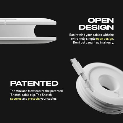 Side Winder Mini and Max Headphone, Earbud and Charging Cable Winder and - Image 5