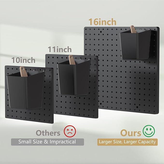 FZK Pegboard 32"*32", Peg Board Organizer - Image 4