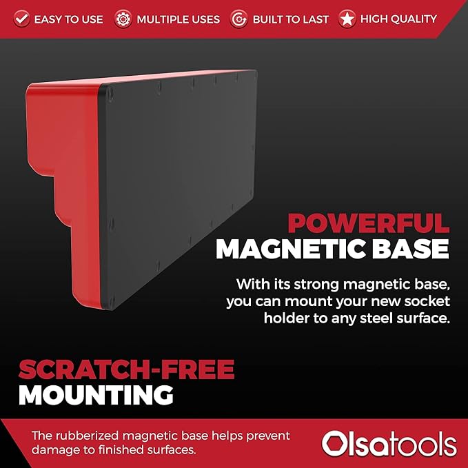 Olsa Tools Magnetic Socket Organizer - Image 5