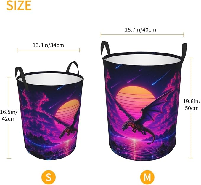 Laundry Basket Dirty Clothes Hamper - Image 2
