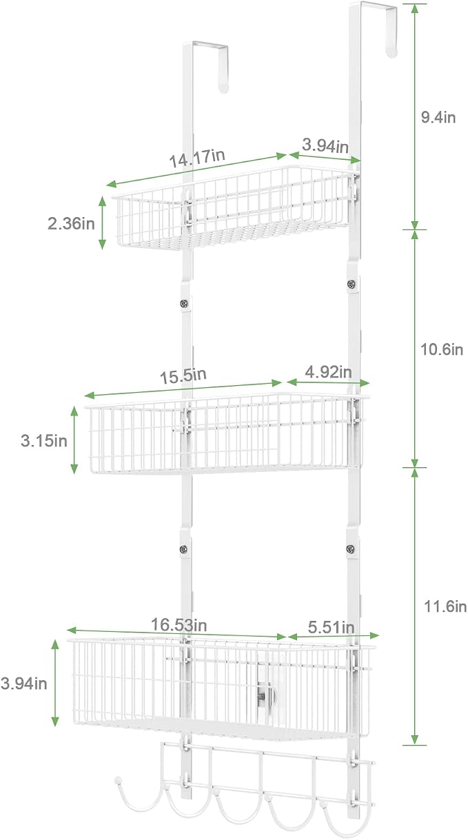ETELI Over The Door Basket Organizer - Image 4