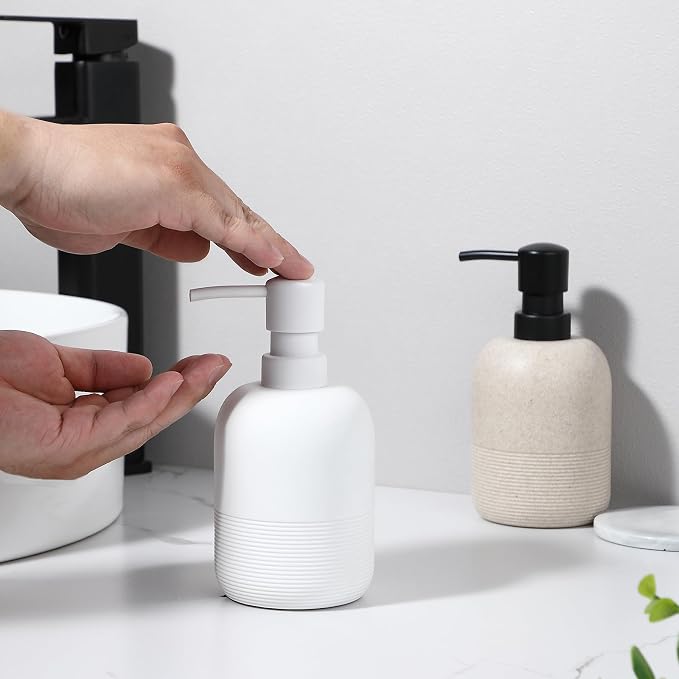 Soap Dispenser White, Hand Soap Lotion Dispenser - Image 3