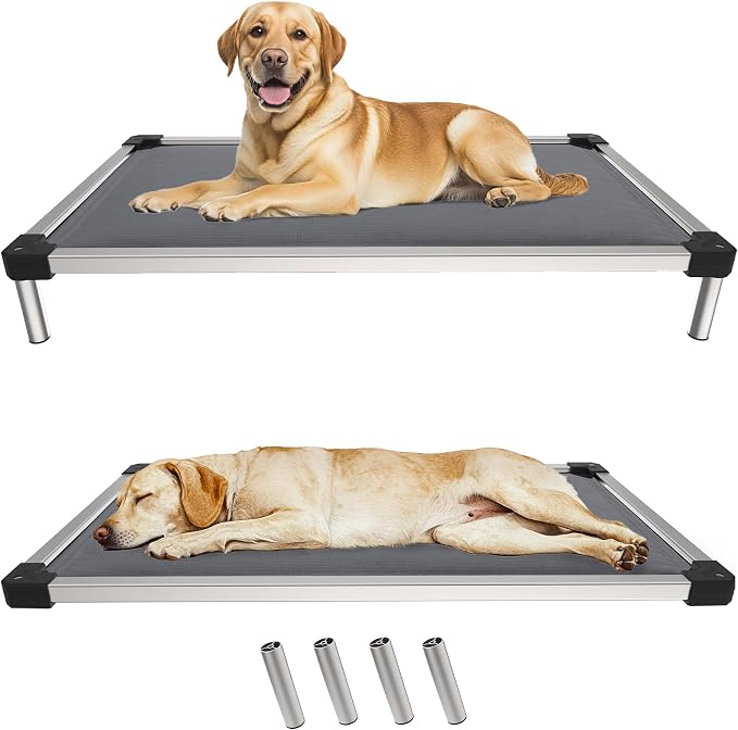 FXW TitanNest Chew-Proof Elevated Dog Bed, Raised Cot by FXW