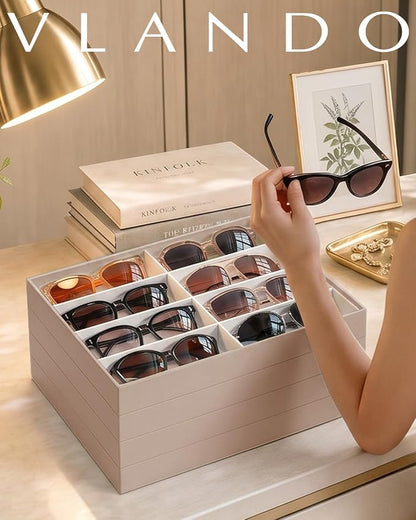 VLANDO Stackable Jewelry Tray, Drawer Organizer - Image 5