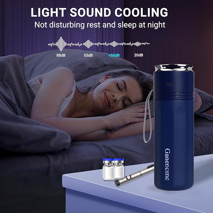 Electric Insulin Cooler Travel Case TSA Approved，USB Type-C Smart Cooling - Image 8