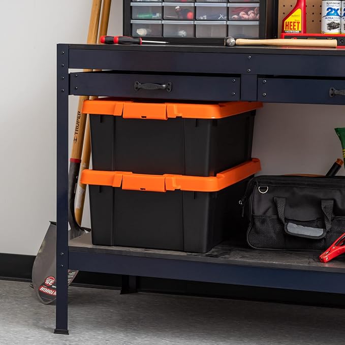 IRIS USA 12 Gallon Lockable Storage Bins - Image 7