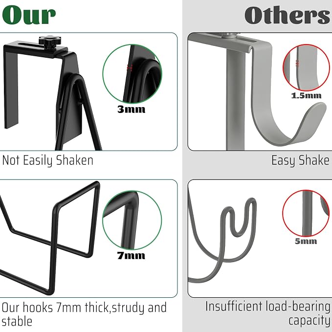 Garden Hose Holder, Adjustable Hose Hanger Wall Mount - Image 3
