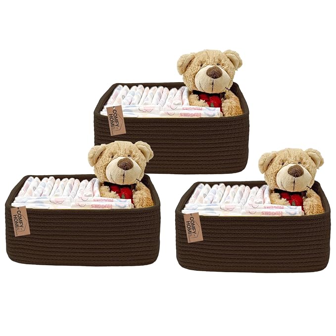 COMFY-HOMI 11.5"x7.5"x4.7" Storage Baskets by COMFY-HOMI