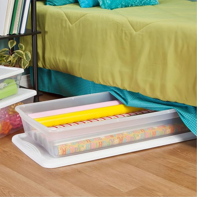Sterilite 18 Pack Storage Box, 41 Quart Stackable Tote - Image 9