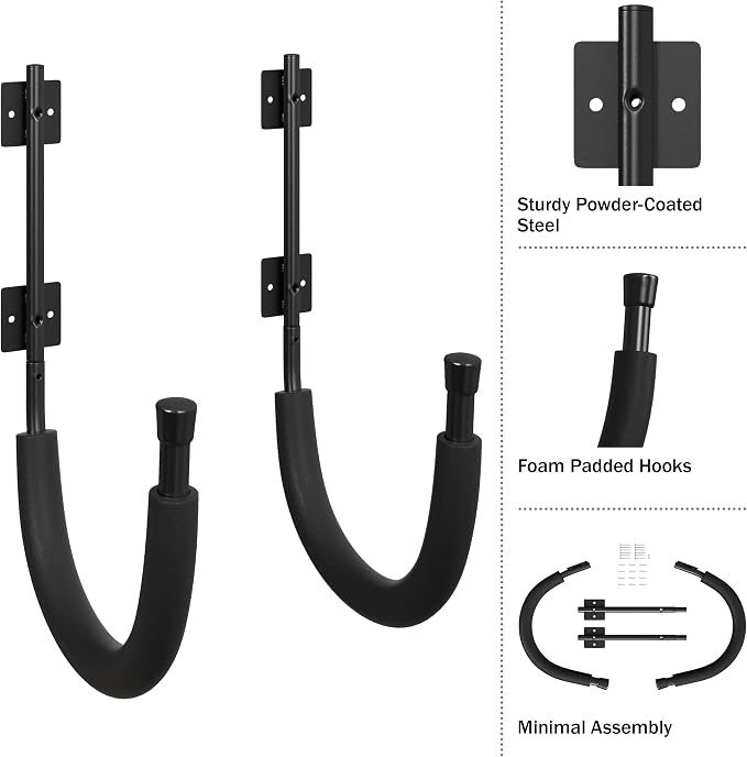 2-Pack of Kayak Storage Hook Sets - Image 5