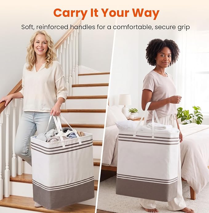 TranquilRelax 3-Pack Laundry Basket - Image 7
