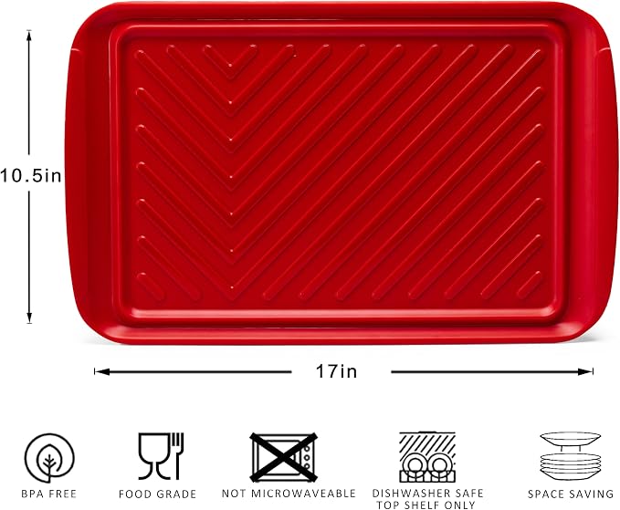 BBQ Tray for Raw Meat Prep and Cooked Food, Grill Prep and Serve Trays - Image 6