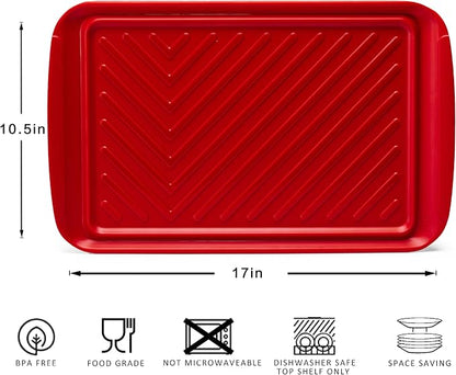 BBQ Tray for Raw Meat Prep and Cooked Food, Grill Prep and Serve Trays - Image 6