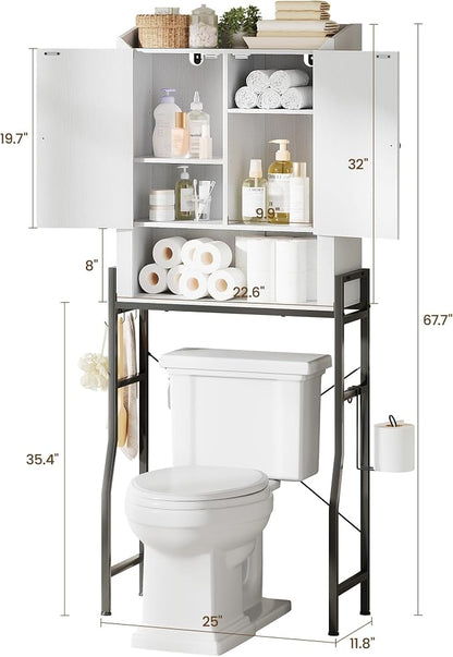 Over The Toilet Storage Cabinet, Over Toilet Organizer - Image 2