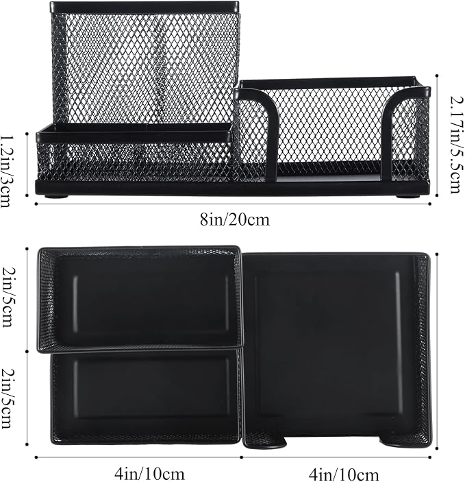 M&G Mesh Pen Holder Desk Organizers Pencil Holder - Image 5