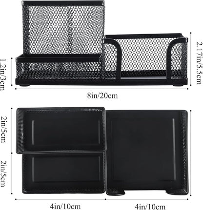 M&G Mesh Pen Holder Desk Organizers Pencil Holder - Image 5