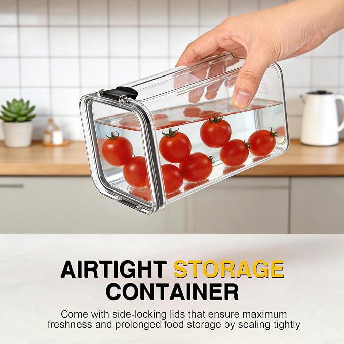 5 Piece Airtight Food Storage Containers Set - Image 3