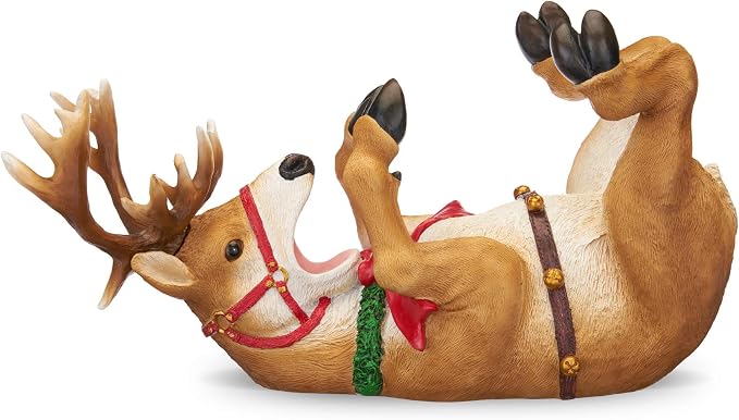 True Reindeer Polyresin Wine Bottle Holder - Image 7