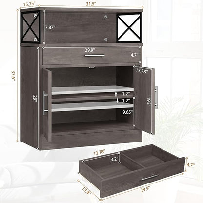 Shintenchi Kitchen Buffet Cabinet - Image 3