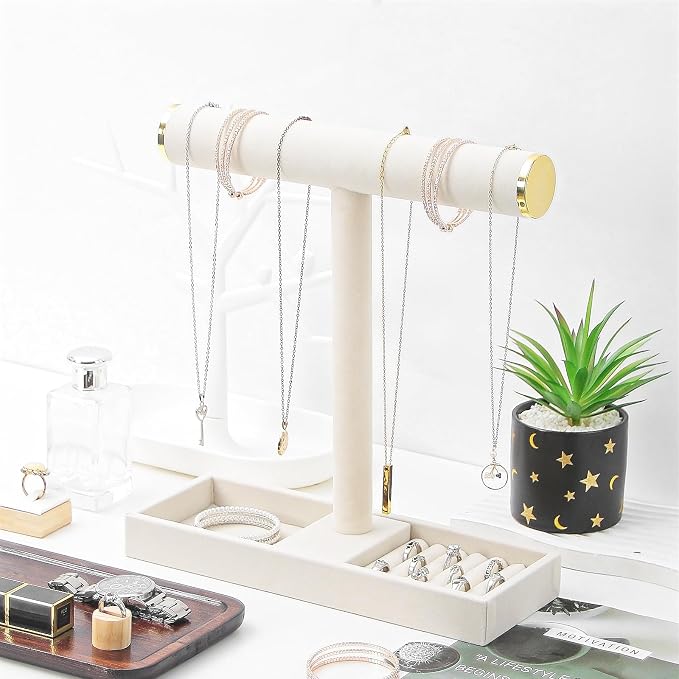 Necklace Display Holder, Bracelet Organizer Stand - Image 2