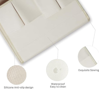PU Leather Sofa Armrest Organizer, Armchair Magazine Holders, Waterproof Remote - Image 2