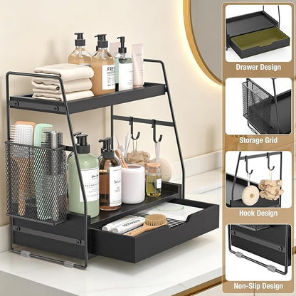 2-Tier Bathroom Counter Organizer - Image 3