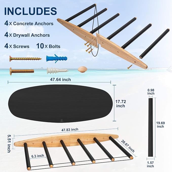 Hang 11 Vertical Surfboard Rack - Image 5