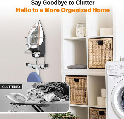 Alpinista Ironing Board Hanger, Ironing Board Holder Wall Mount | Laundry Rooms - Image 6