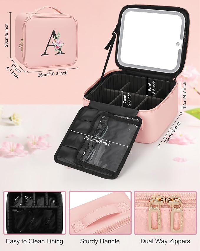 Relavel Initial Makeup Bag - Image 6