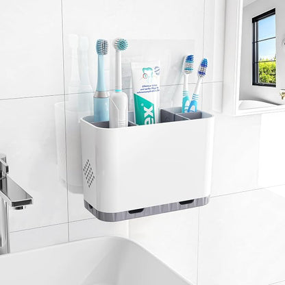 Toothbrush and Toothpaste Holders by Homtalker