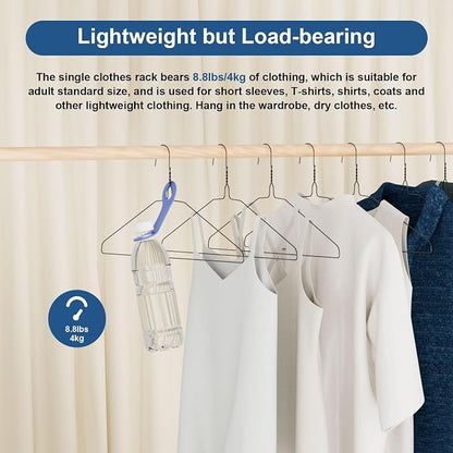 SPECILITE Wire Metal Clothes Hangers Bulk 100 Pack - Image 5