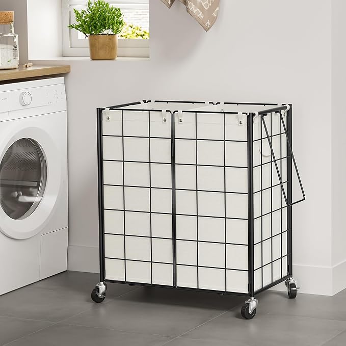 WOWLIVE Double Laundry Hamper - Image 3